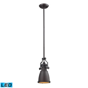 Chadwick LED Mini Pendant in Oiled Bronze (45|66139-1-LED)