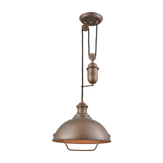 Farmhouse One Light Pendant in Tarnished Brass (45|65271-1)