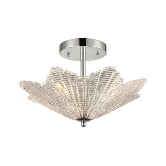 Radiance Three Light Semi Flush Mount in Polished Chrome (45|60174/3)