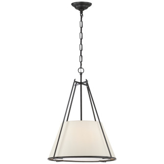 Aspen One Light Hanging Lantern in Blackened Rust (268|S 5033BR-L)