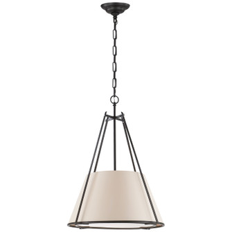 Aspen One Light Hanging Lantern in Blackened Rust (268|S 5033BR-L)