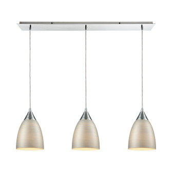 Merida Three Light Pendant in Polished Chrome (45|56530/3LP)