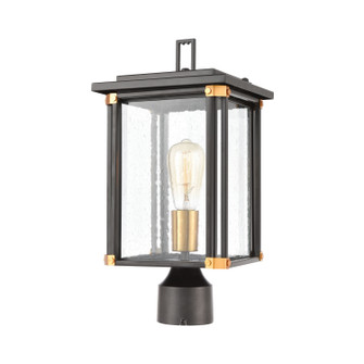 Vincentown One Light Outdoor Post Mount in Matte Black (45|46724/1)