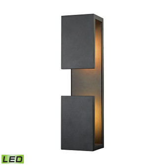 Pierre LED Outdoor Wall Sconce in Textured Matte Black (45|45232/LED)