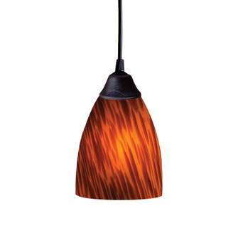 Classico One Light Mini Pendant in Dark Rust (45|406-1ES)