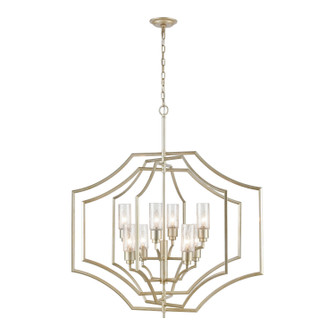 Cheswick Eight Light Chandelier in Aged Silver (45|33447/8)