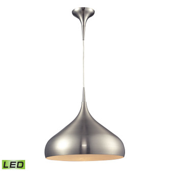 Lindsey LED Pendant in Satin Nickel (45|31442/1SN-LED)