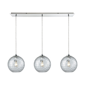 Watersphere Three Light Pendant in Polished Chrome (45|31380/3LP-CLR)