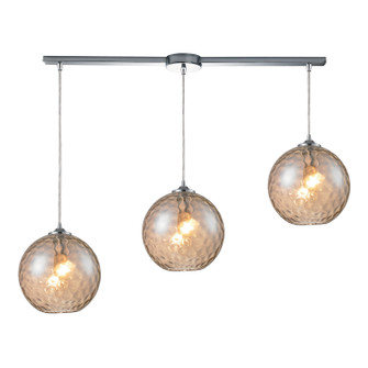 Watersphere Three Light Pendant in Polished Chrome (45|31380/3L-CMP)