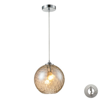 Watersphere One Light Mini Pendant in Polished Chrome (45|31380/1CMP-LA)