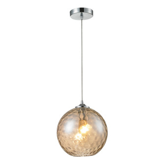 Watersphere One Light Mini Pendant in Polished Chrome (45|31380/1CMP)
