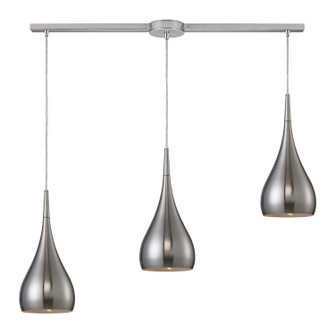 Lindsey Three Light Pendant in Satin Nickel (45|31341/3L-SN)