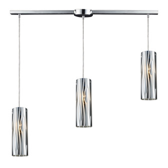 Chromia Three Light Pendant in Polished Chrome (45|31078/3L)