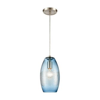 Ebbtide One Light Mini Pendant in Satin Nickel (45|30210/1)