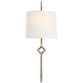 Cranston One Light Wall Sconce in Gilded Iron (268|S 2406GI-L)