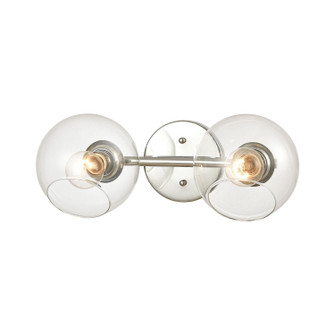 Claro Two Light Vanity in Polished Chrome (45|18374/2)