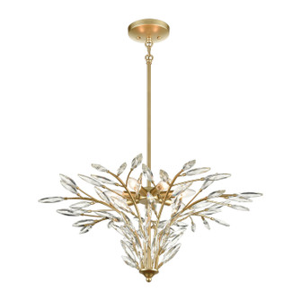 Flora Grace Seven Light Chandelier in Champagne Gold (45|18295/7)