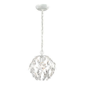 Circeo One Light Mini Pendant in Antique White (45|18123/1)