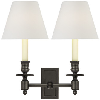 French Library Two Light Wall Sconce in Bronze (268|S 2212BZ-L2)