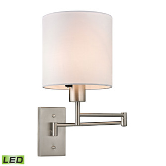 Carson LED Wall Sconce in Brushed Nickel (45|17150/1-LED)