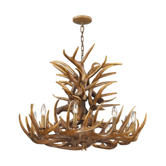 Elk Nine Light Chandelier in Wood Tone (45|16316/9)