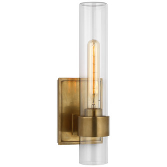 Presidio LED Outdoor Wall Sconce in Hand-Rubbed Antique Brass (268|S 2168HAB-CG)