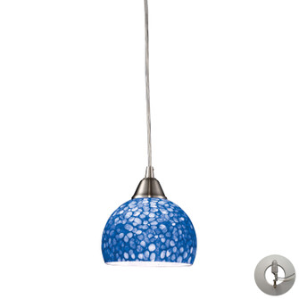 Cira One Light Mini Pendant in Satin Nickel (45|10143/1PB-LA)