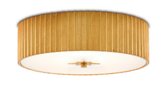 Caravel LED Flush Mount in Gold Leaf/White (142|9999-0053)