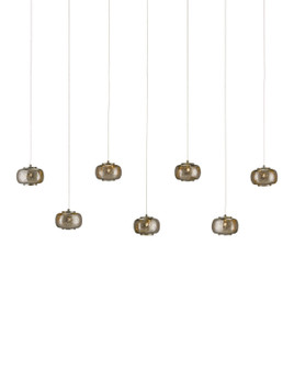 Pepper Seven Light Pendant in Nickel/Silver (142|9000-1057)