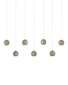 Giro Seven Light Pendant in Blue/Nickel/Silver (142|9000-1056)