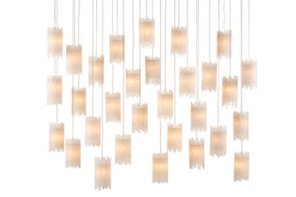 Escenia 30 Light Pendant in Frosted White/Silver (142|9000-0886)