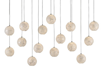 Finhorn 15 Light Pendant in Natural/Silver (142|9000-0720)