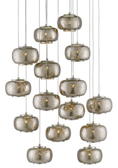 Pepper Collection 15 Light Pendant in Nickel (142|9000-0691)