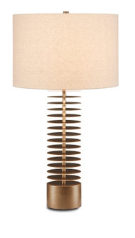 Walwyn One Light Table Lamp in Antique Brass (142|6000-0720)