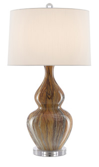 Kolor One Light Table Lamp in Earth Brown/Clear (142|6000-0462)