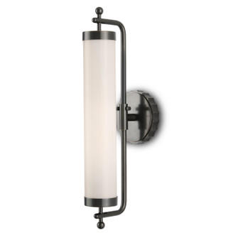 Latimer One Light Wall Sconce in White/Oil Rubbed Bronze (142|5800-0022)