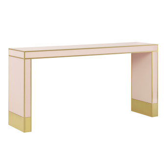 Arden Console Table in Silver Peony/Satin Brass (142|3000-0210)