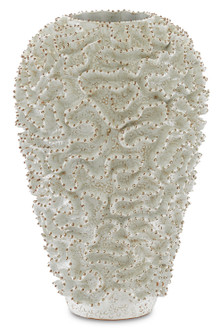 Swirl Collection Vase in White/Gold (142|1200-0297)