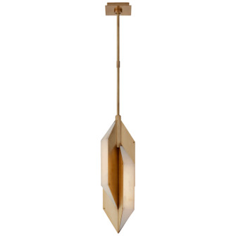 Ophelion LED Pendant in Antique-Burnished Brass (268|KW 5721AB-ALB)