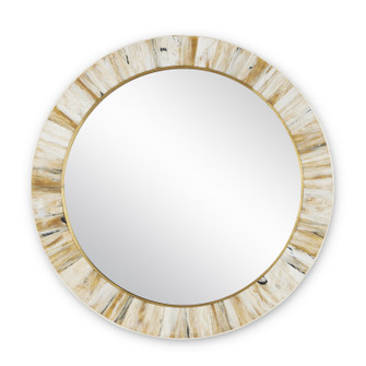 Niva Mirror in Cream/Brass/Mirror (142|1000-0121)