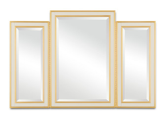 Arden Mirror in Ivory/Satin Brass/Mirror (142|1000-0105)