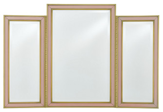 Arden Mirror in Silver Peony/Satin Brass/Mirror (142|1000-0024)