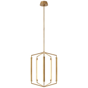 Appareil LED Lantern in Antique-Burnished Brass (268|KW 5703AB)