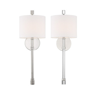 Rachel One Light Wall Sconce in Polished Nickel (60|RAC-A3501-PN)