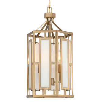 Hillcrest Three Light Chandelier in Vibrant Gold (60|HIL-997-VG)