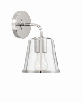 Fulton One Light Bath in Polished Nickel (60|FUL-911-PN-CL)