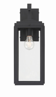 Byron One Light Outdoor Wall Sconce in Matte Black (60|BYR-80102-MK)