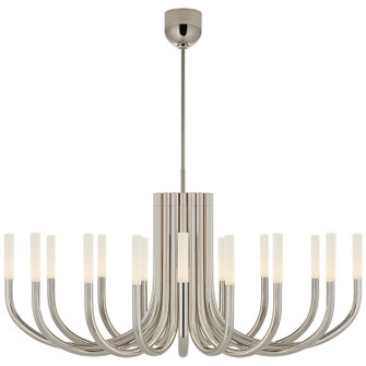 Rousseau LED Chandelier in Polished Nickel (268|KW 5585PN-EC)
