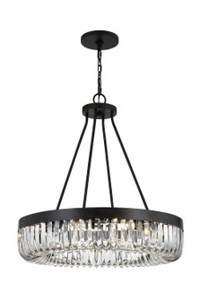 Alister Ten Light Chandelier in Charcoal Bronze (60|ALI-B2010-CZ)