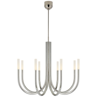 Rousseau LED Chandelier in Polished Nickel (268|KW 5581PN-EC)